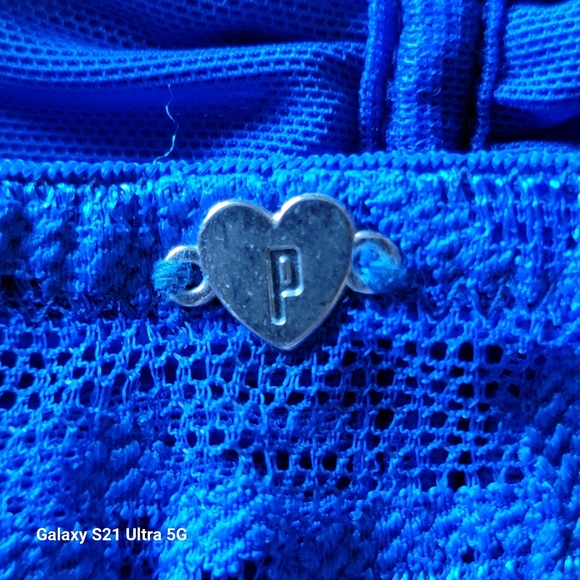 Victoria's Secret Pink Lace Bralette Blue Size M - Picture 8 of 12